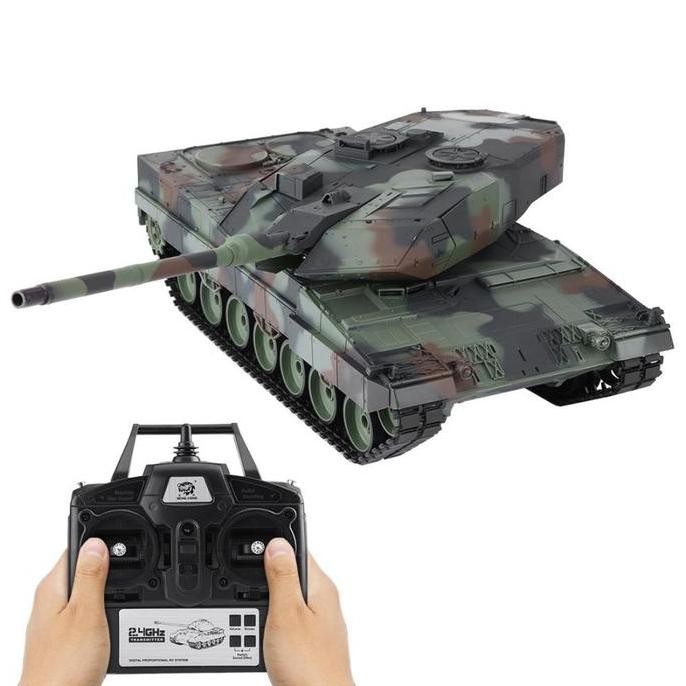 Henglong Rc German Leopard 2A6 Tank 1/16 Remote Control 2.4Ghz