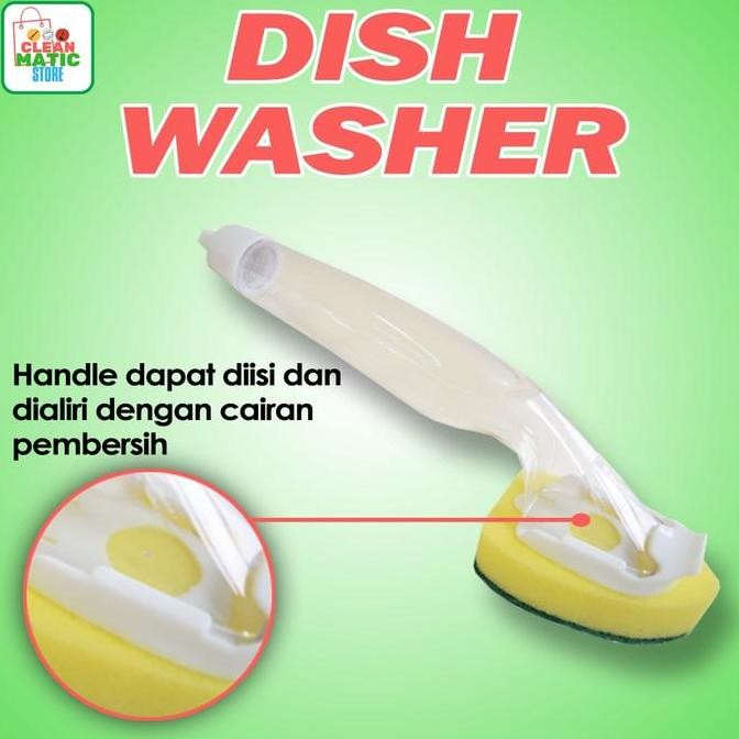 Dish Washer (Spon Cuci Piring Gagang)