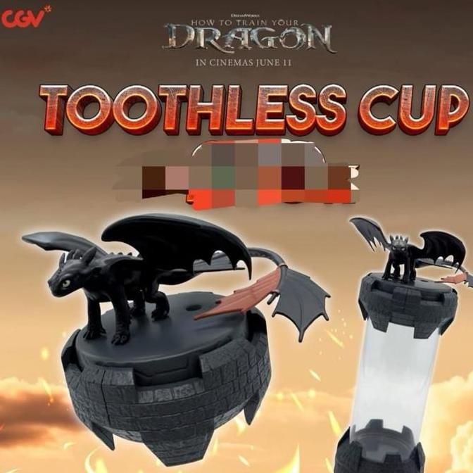 Exclusive Toothless Cup Tumbler How To Train Your Dragon, Cgv