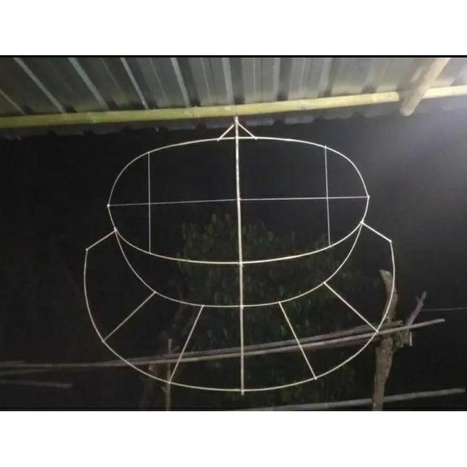 (Good) kerangka layangan gapangan 1 meter - Ludoyo