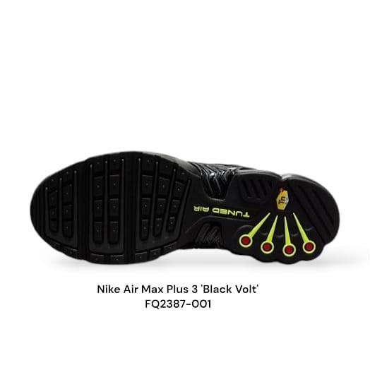 New  Nike Air Max Plus 3 'Black Volt' FQ2387-001 Mens Trusted