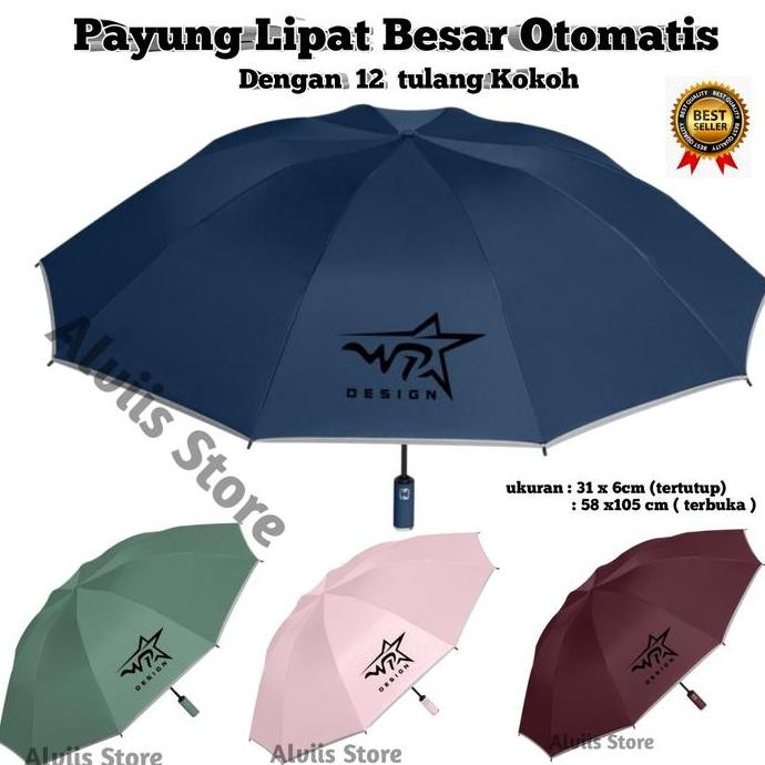 Payung Lipat Otomatis / Payung Otomatis / Payung Lipat Uv