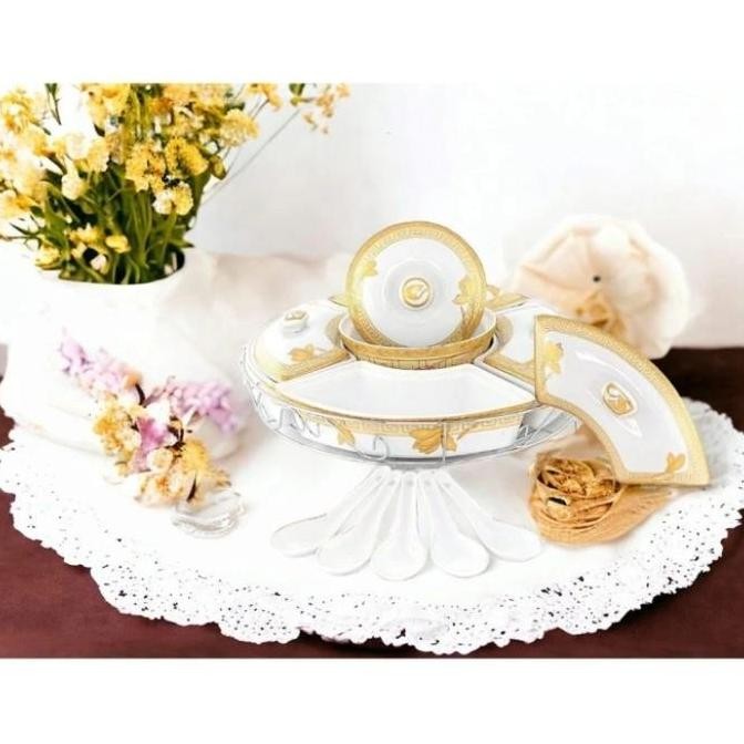 Vicenza H - 14 Prasmanan Saji Motif Lily