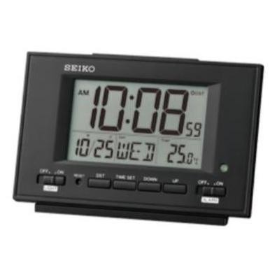 Jam Meja Digital Seiko - Qhl075K Original 100%