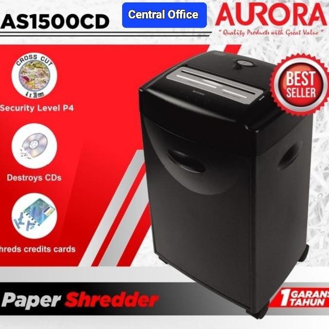 Paper Shredder Aurora As-1500 Cd