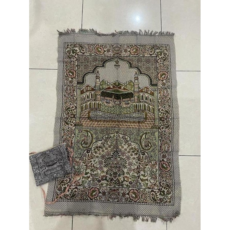 (Good) Sajadah Tas Turkey /Souvenir Sajadah /Oleh Oleh Haji