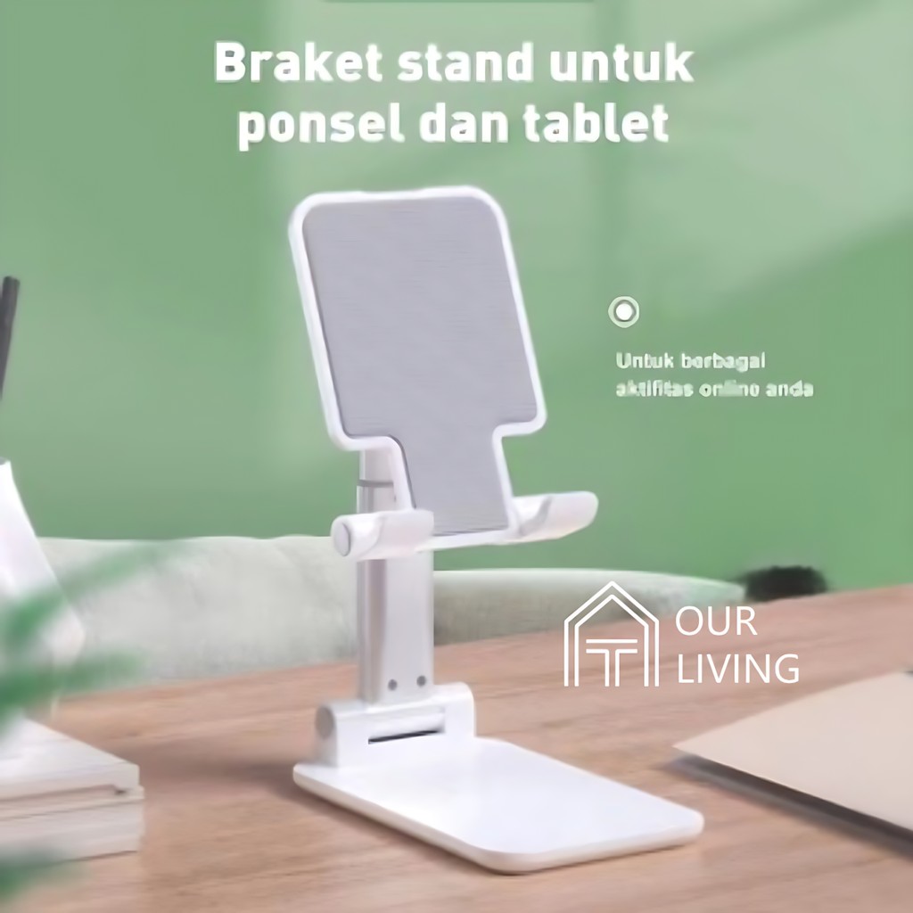 [OL] STAND FOLDING HP HOLDER // HOLDER HP STANDING STAINLESS STEEL
