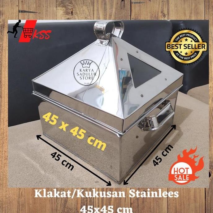 Promo Klakat Kukusan Ukuran 45 Cm /Klakat Kukusan Kue/Klakat Dimsum/Klakat 45 cm/Kukusan/Kelakat Kuk
