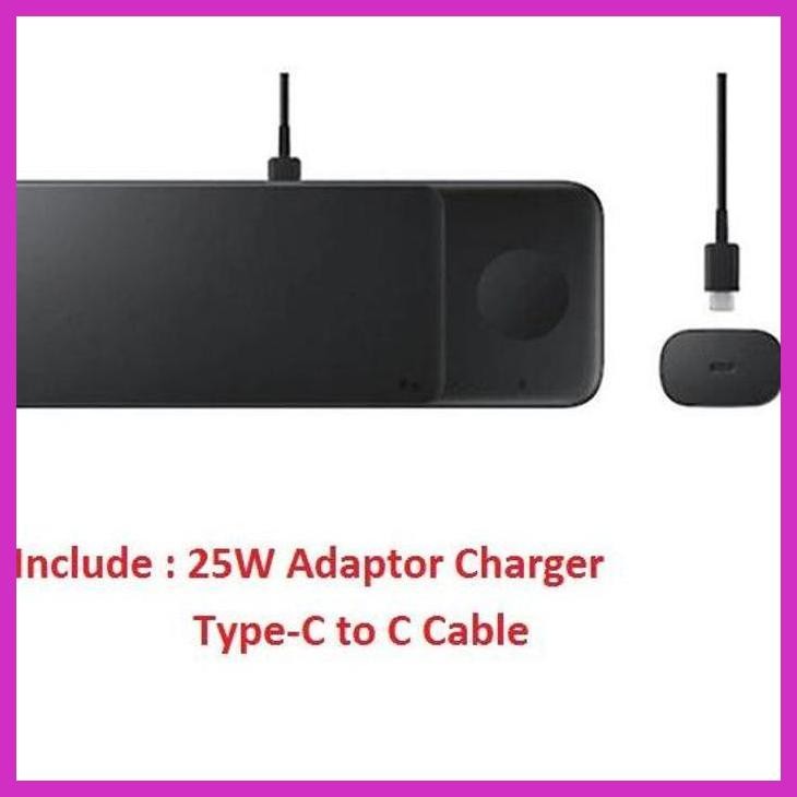 READY SAMSUNG WIRELESS CHARGER TRIO ORIGINAL PACKING AMAN