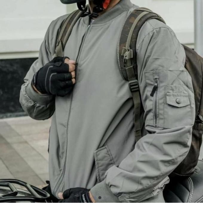 BEBAS ONGKIR - Jacket Bomber Eiger Riding X Rapidity Jaket Motor - Original