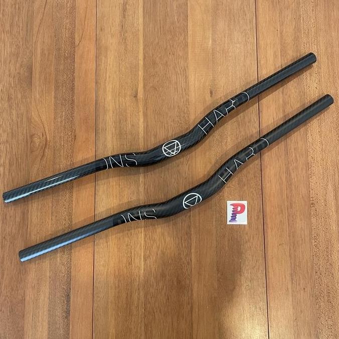 Promo DNS Carbon Handle Bar Rise bar Carbon Stang sepeda Carbon Fixie COD