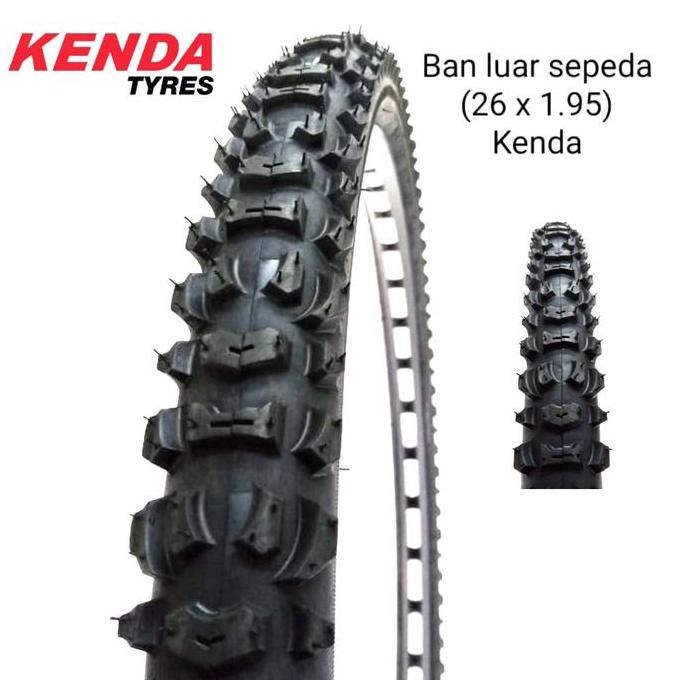 Promo ban luar sepeda MTB 26 x 1.95 kenda Thrill xc gunung Polygon 26x1.95 COD