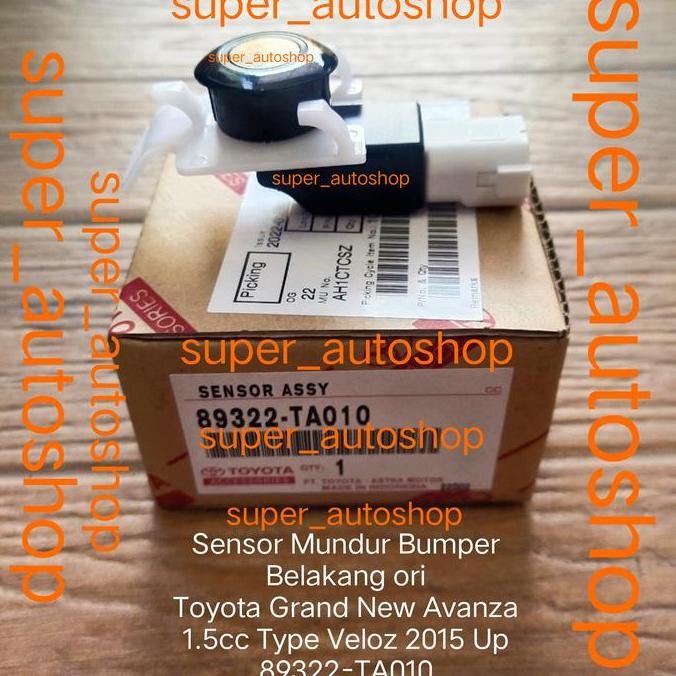 PROMO DISKON - Sensor Mundur Grand New Avanza Type Veloz 2015-2017 ori 89322-TA010