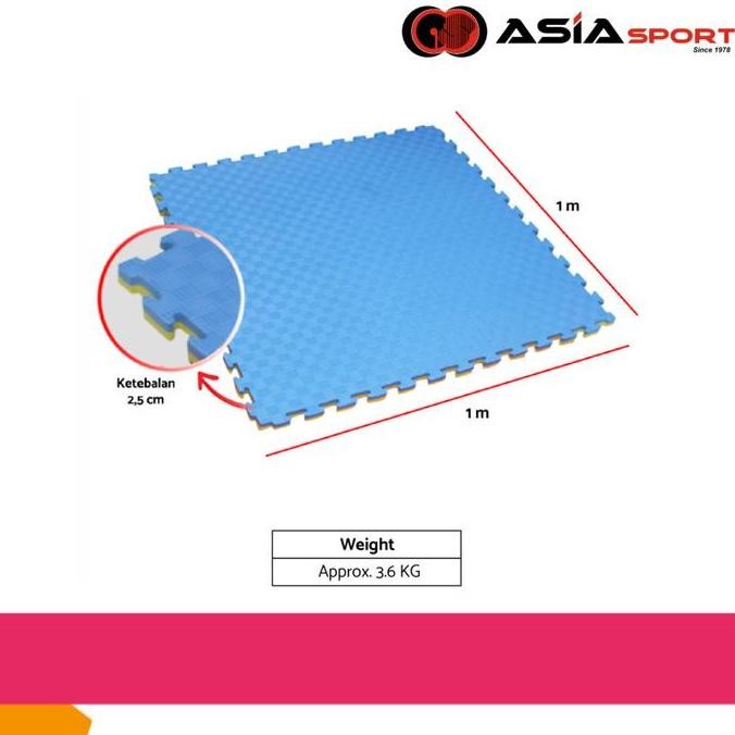 TERBARU - Karate Puzzle Mat 100x100x2.5 cm |Martial Arts Training Mat | Karate Mat Puzzle 100x100x2.