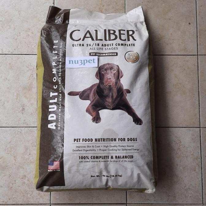 Dog Food Caliber Ultra 18 Kg