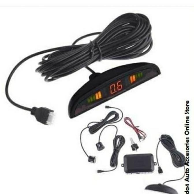 Sensor mundur parkir 2 titik display