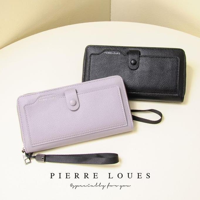 TERMURAH - Dompet Panjang Wanita Kulit PU PIERRE LOUES PIERRE LOUES Serena Wallet