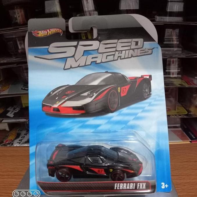 Hotwheels Speed Machines Ferrari FXX Hitam