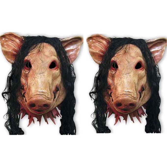 Topeng Karet Babi Ngepet Seram All Size untuk Pesta dan Halloween TS