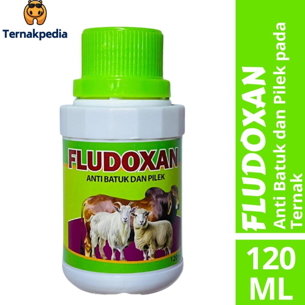 Fludoxan Ternak 120Ml Obat Batuk Ternak Obat Batuk Kambing Obat Batuk Domba Obat Pilek Domba