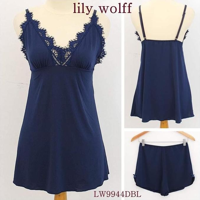 LINGERIE LILY WOLFF BAJU TIDUR SETELAN CELANA SEXY (VICTORIA SECRET VS