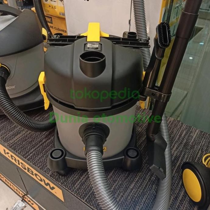 PROMO - krisbow vacum cleaner Wet & Dry 12L | Vacum Basah Kering ORI