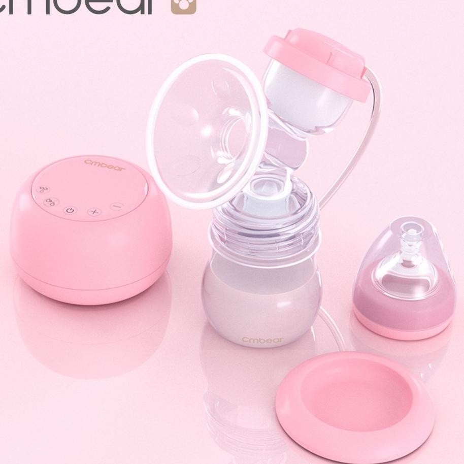 Rechargeable Cmbear Pompa Asi Elektrik Single Electronic Breast Pump Bpa Free