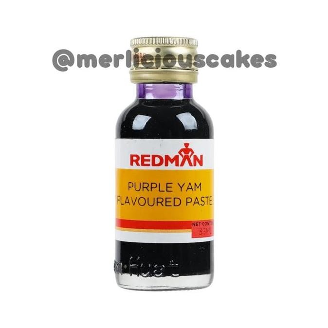 $$$$] Redman Purple Yam Flavoured Paste Perisa Pewarna Makanan Kue Ubi Ungu