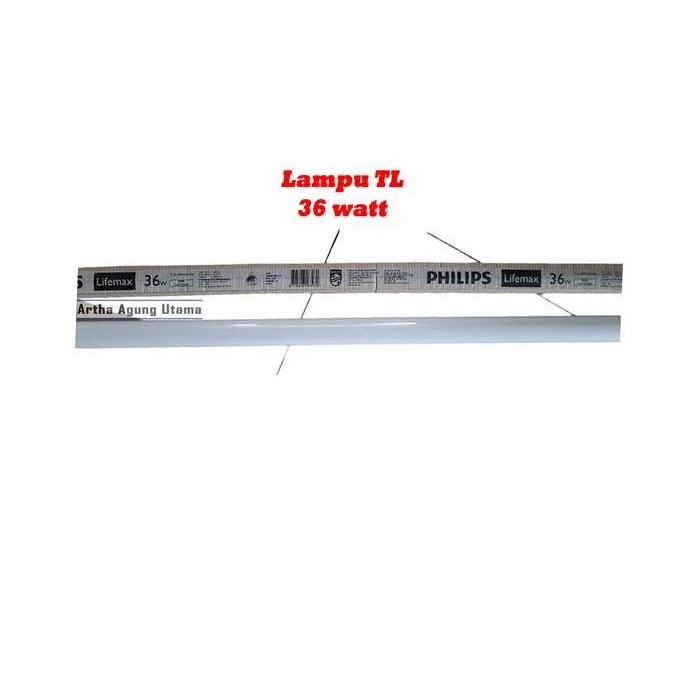 populer] Lampu TL 36 W Philips / Lampu Neon 36Watt / TL 36W / 36 WATT PHILIPS