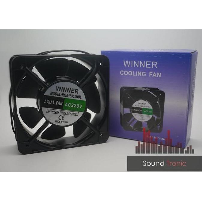 Axial Fan Kipas Rotary Cooling Panel 15cm WINNER 15050HBL original