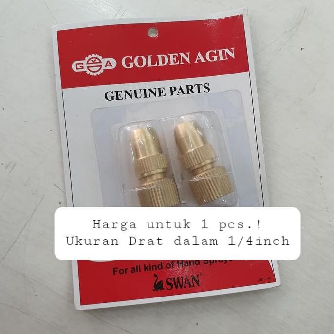 $$$$] sprayer swan / ujung sprayer swan / spuyer kuningan / sprayer kuningan