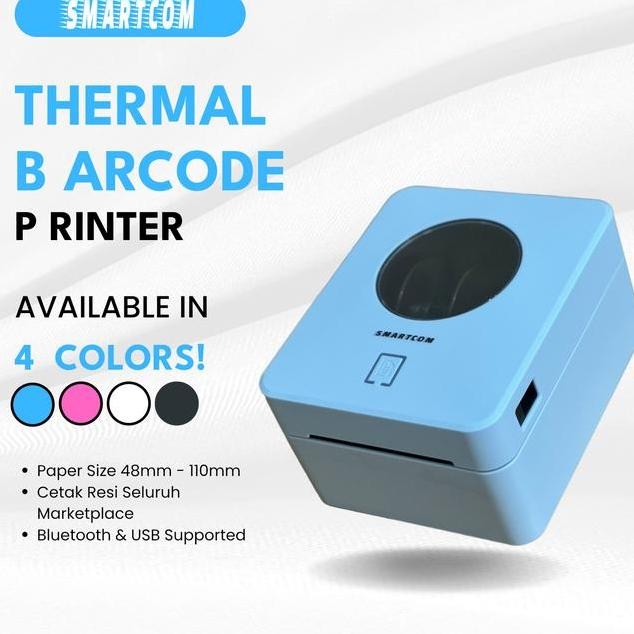 Smartcom Printer Barcode Thermal Label Resi 4 Inch Barcode Printer Bluetooth Thermal 100Mm Sm9250