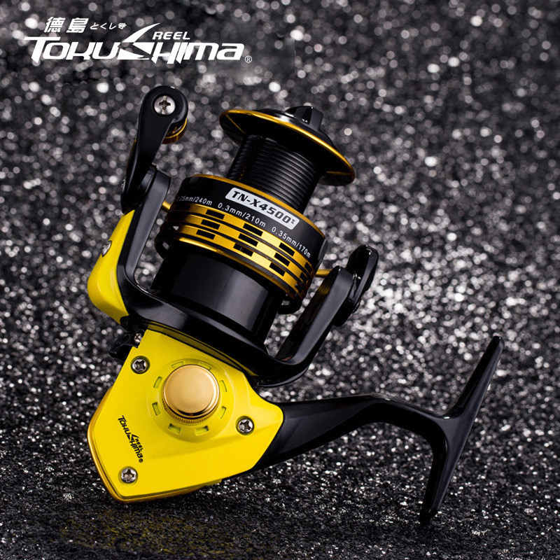 Tokushima TN-X Fishing Reel Full Metal1000-9000Spinning Reel Sea Rod Reel Lure Reel Long Casting Fis