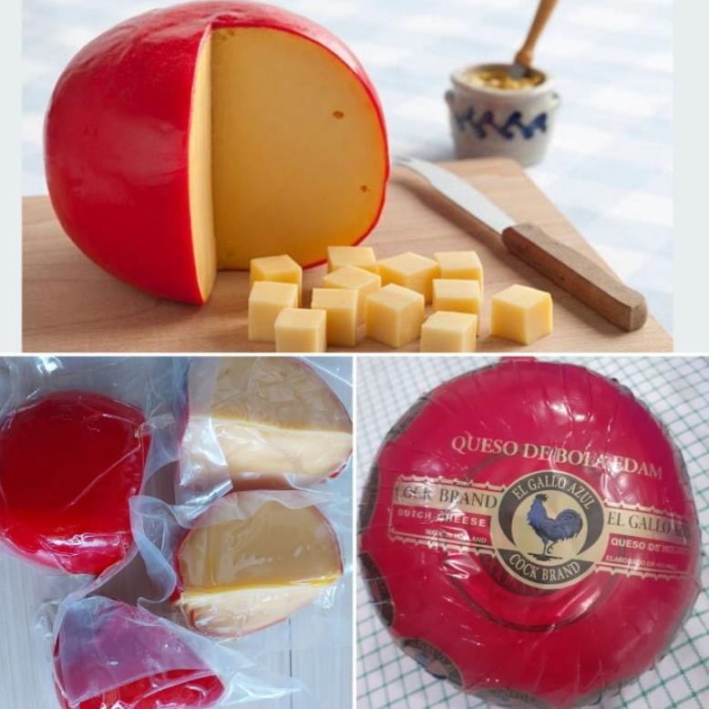 keju edam ayam emas. 1 kg. ayam brand