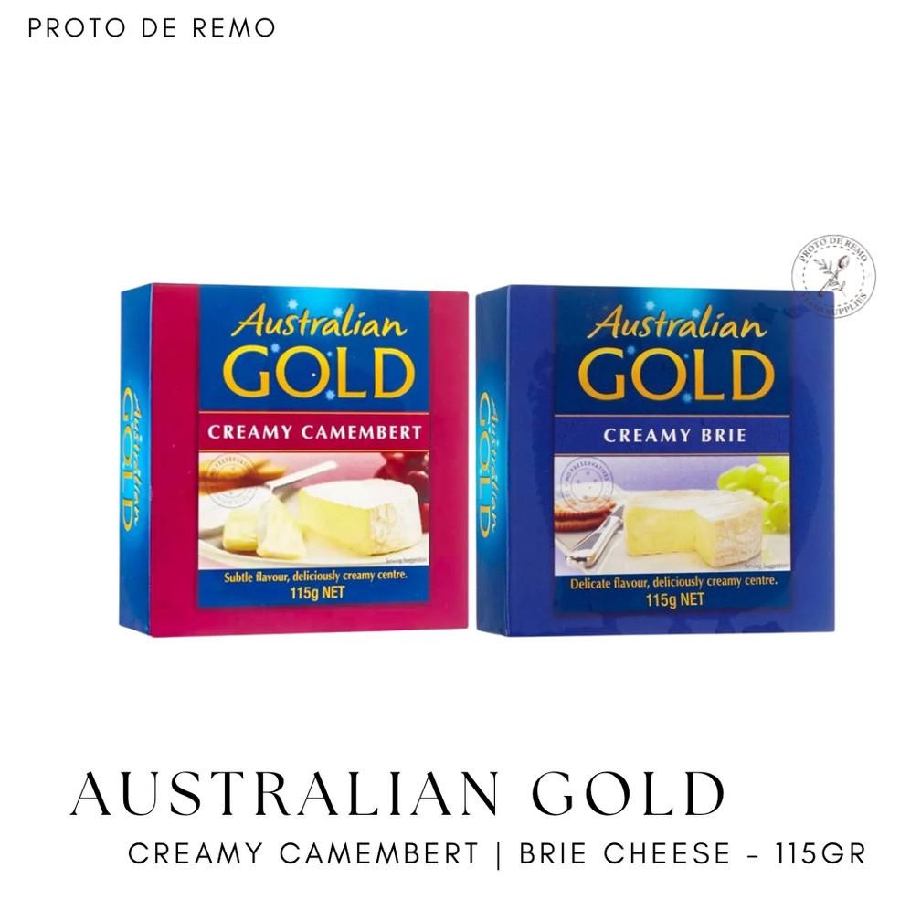 Australian Gold Creamy Camembert | Creamy Brie Cheese - 115GR
