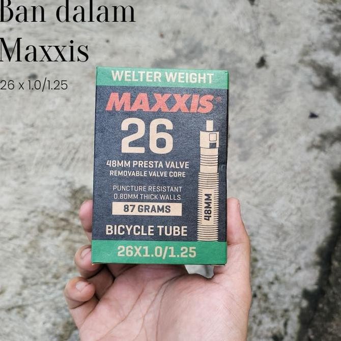 Promo Ban Dalam Maxxis 26 x 1.0/1.25 FV48 MTB Pentil Presta COD