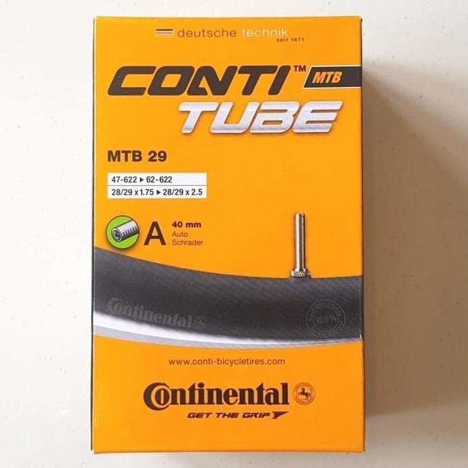 Promo Continental MTB 29 Schrader Inner Tube 29 x 1.75-2.5 COD