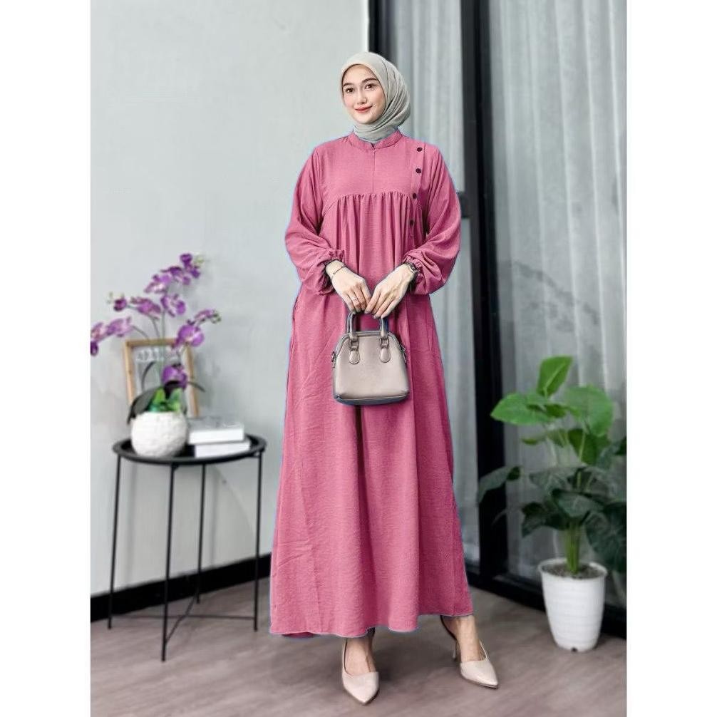 Gita Dress Gamis Wanita Terbaru Trending