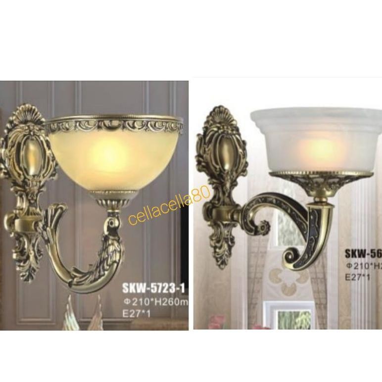 Lampu Dinding Klasik 2 Model