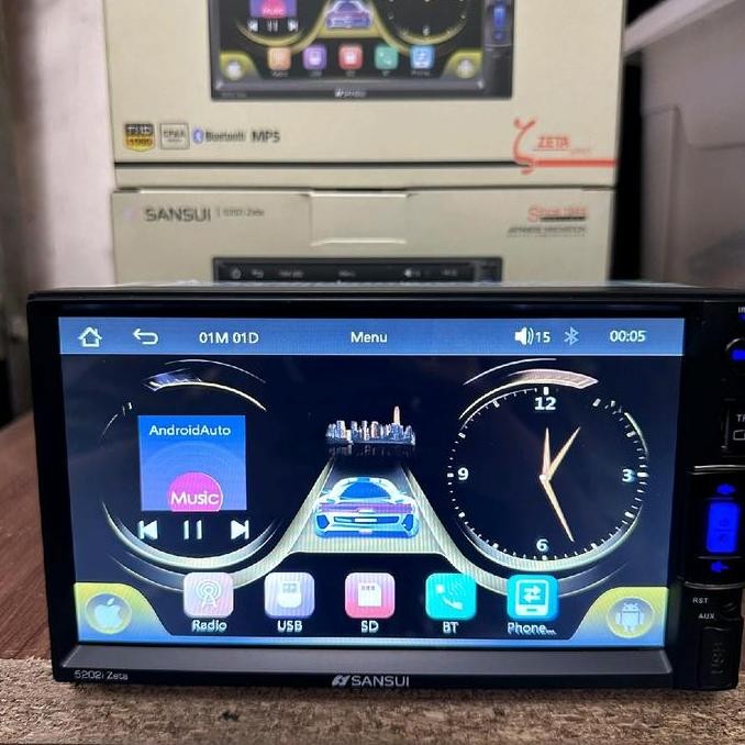 PROMO - Deckless Sansui SA 5202i Zeta/Doubledin Sansui MP5/Sansui 5202i 7"/Deckless Sansui Carplay C