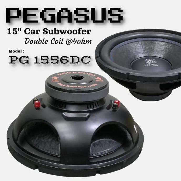 TERBARU - Subwoofer 15 Inch Pegasus double coil 850 watt 4-8 ohm