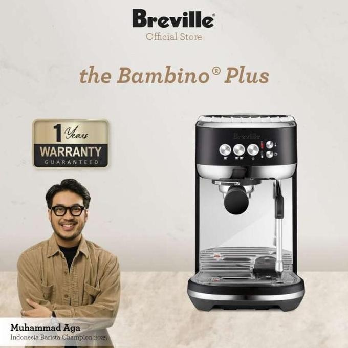 Breville The Bambino Plus - Mesin Kopi Espresso Coffee Original