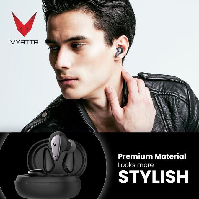 VYATTA AIRBOOM NANO VS TWS BLUETOOTH HEADSET EARPHONE GAMING