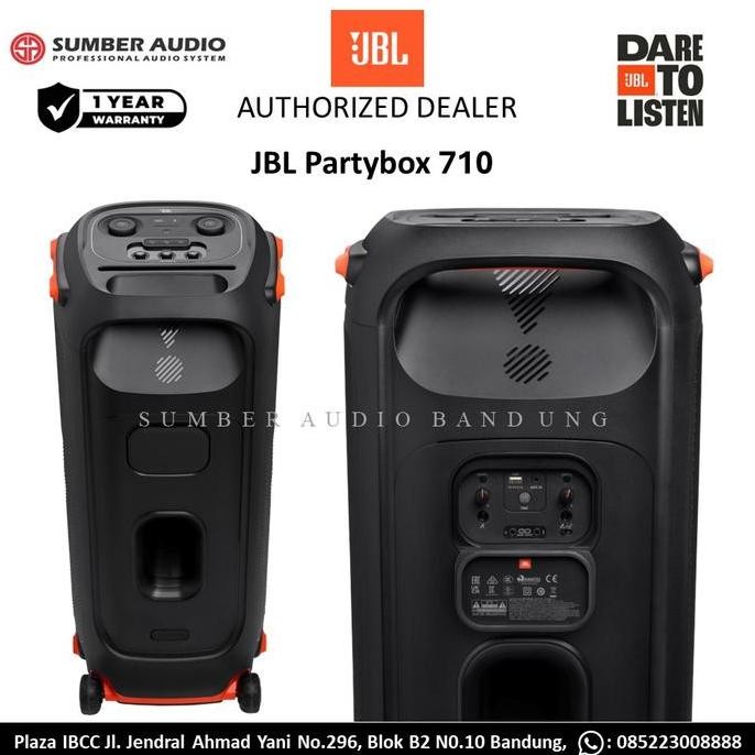 JBL Partybox 710, Speaker Aktif JBL, Speaker Portable JBL