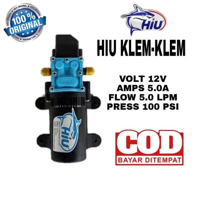 (Expert) POMPA HIU DRAT POMPA DC HIU 12V POMPA SPRAYER POMPA TANGKI ELEKTRIK POMPA AIR PENDORONG OTO
