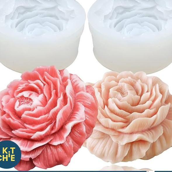 Diy Melati Cetakan Puding 3D Silikon Bunga Cetakan Penyebar Aroma Bunga Cetakan Jelly Cetakan Puding