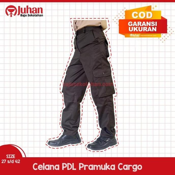 (Expert) CELANA PANJANG PRAMUKA PDL -CELANA PRAMUKA PEMBINA (CARGO)
