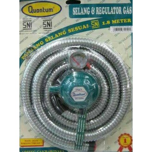 Terbaik Selang+Regulator Quantum 032 100% Ori