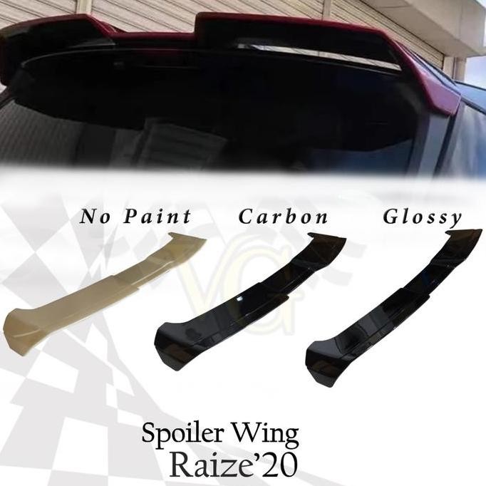 Spoiler Toyota Raize / Rocky 2020