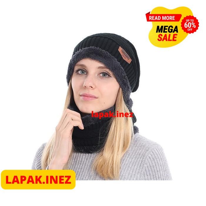 SONG TING TOPI KUPLUK HAT DINGIN PRIA WANITA HANGAT LEMBUT BY INE'Z COLLECTION